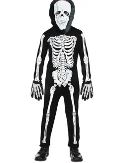 Kostium "Skeleton" w kolorze czarno-białym