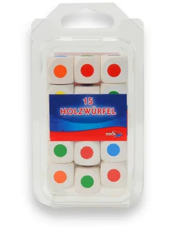 Kostki w różnych kolorach - 3+