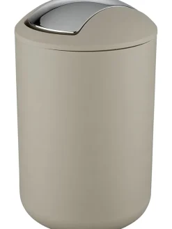 Kosz "Brasil" w kolorze szarobrązowym na śmieci - 6,5 l