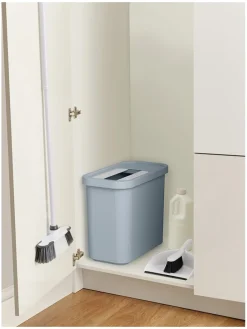 Kosz "GoRecycle" w kolorze błękitnym na śmieci - 32 l
