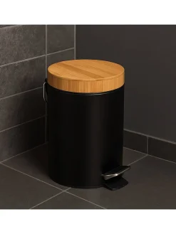 Kosz kosmetyczny w kolorze czarnym - 3 l