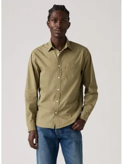 Koszula - Regular fit - w kolorze khaki
