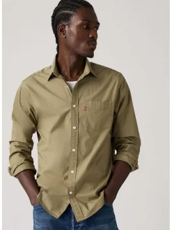Koszula - Regular fit - w kolorze khaki