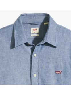 Koszula - Slim fit - w kolorze błękitnym