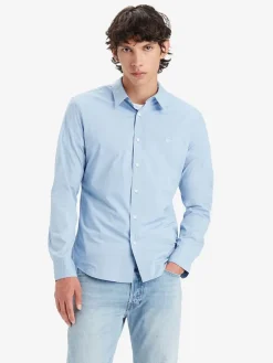 Koszula - Slim fit - w kolorze błękitnym