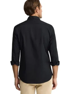 Koszula - Slim fit - w kolorze czarnym