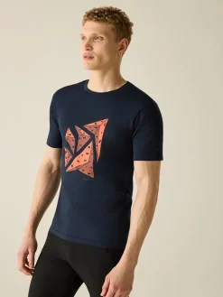 Koszulka funkcyjna "Movement III" w kolorze granatowym