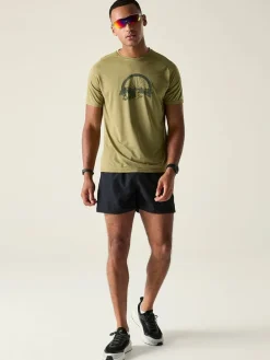 Koszulka funkcyjna "Tech II" w kolorze khaki