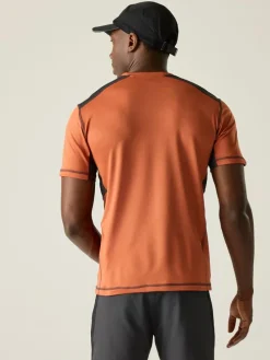 Koszulka funkcyjna "Virda" w kolorze pomarańczowym
