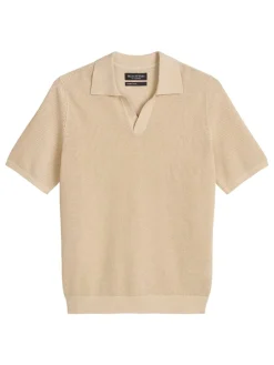 Koszulka polo w kolorze beżowym