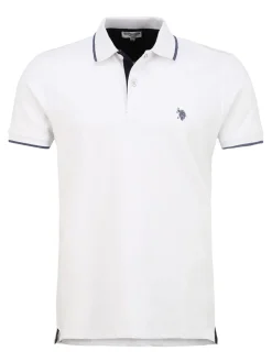 Koszulka polo w kolorze białym