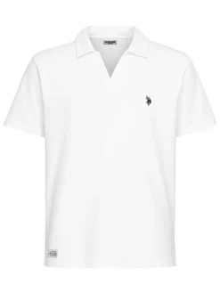Koszulka polo w kolorze białym