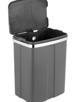 Kosz w kolorze antracytowym na śmieci - 12 l