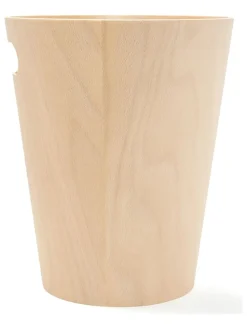 Kosz "Woodrow" w kolorze beżowym na papier - 7,5 l