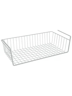 Koszyk "Babatex" w kolorze białym do szafki - 50 x 14 x 26 cm