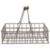 Koszyk w kolorze czarnym - 34 x 19 x 8 cm