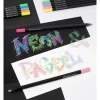 Kredki (24 szt.) "Black Edition - Neon + Pastell"