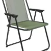 Krzesło ogrodowe "Pliante" w kolorze khaki - 51 x 75 x 60 cm