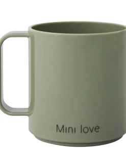 Kubek "Mini Love" w kolorze zielonym - 175 ml