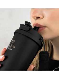 Kubek termiczny w kolorze czarnym - 500 ml