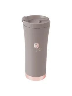 Kubek termiczny w kolorze szarobrązowym - 500 ml