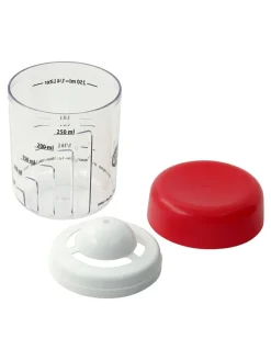 Kubek w kolorze czerwonym do mieszania - 250 ml
