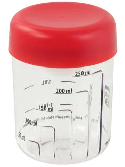 Kubek w kolorze czerwonym do mieszania - 250 ml
