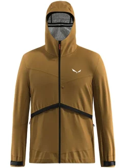 Kurtka hybrydowa "Puez Powertex" w kolorze khaki