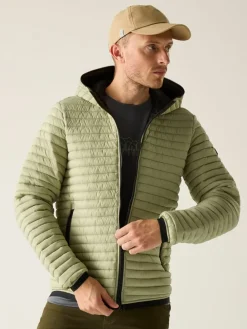 Kurtka pikowana "Rigain" w kolorze khaki