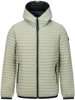 Kurtka pikowana "Rigain" w kolorze khaki