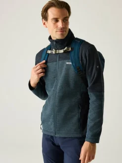 Kurtka polarowa "Highton" w kolorze granatowym