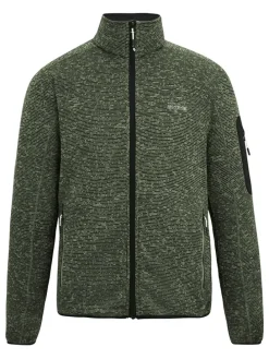 Kurtka polarowa "Newhill" w kolorze khaki