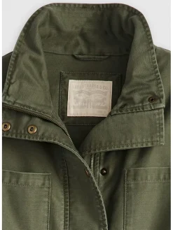 Kurtka przejściowa w kolorze khaki