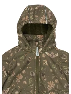 Kurtka softshellowa w kolorze khaki