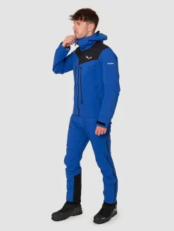 Kurtka trekkingowa "Ortles 3L Powertex" w kolorze niebieskim