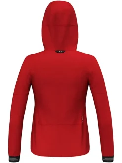 Kurtka trekkingowa "Pedroc 2.5L Powertex" w kolorze czerwonym