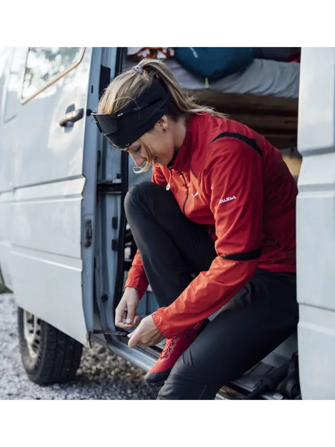Kurtka trekkingowa "Pedroc Pro Polartec Alpha" w kolorze czerwonym