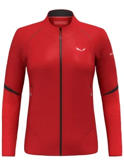 Kurtka trekkingowa "Pedroc Pro Polartec Alpha" w kolorze czerwonym