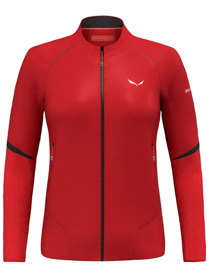 Kurtka trekkingowa "Pedroc Pro Polartec Alpha" w kolorze czerwonym