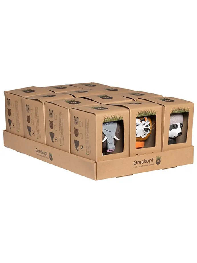 Lalka do hodowli trawy - wys. 10 x Ø 10 cm (produkt niespodzianka)
