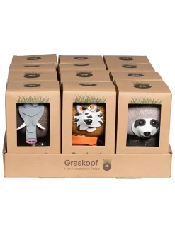 Lalka do hodowli trawy - wys. 10 x Ø 10 cm (produkt niespodzianka)