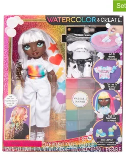 Lalka "Rainbow High Watercolor & Create-Green" - 4+ (produkt niespodzianka)