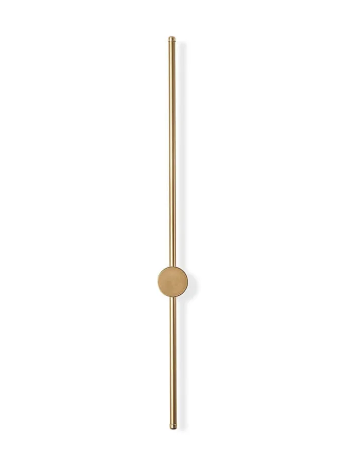 Lampa ścienna LED w kolorze złotym - dł. 91 cm