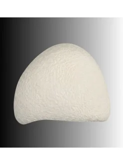 Lampa ścienna w kolorze białym - 27 x 17 cm