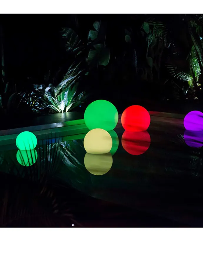 Lampa dekoracyjna LED "Bobby" z funkcją zmiany koloru - Ø 40 cm