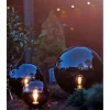 Lampa ogrodowa "Orby" w kolorze czarnym - Ø 30 cm