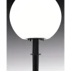 Lampa ogrodowa w kolorze czarno-białym - wys. 63 cm