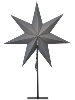 Lampa stojąca "Ozen" w kolorze czarnym - 55 x 75 cm