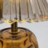 Lampa stołowa LED "Gracy" w kolorze żółtym - wys. 14,6 x Ø 10,7 cm