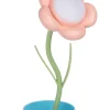Lampa stołowa LED w kolorze jasnoróżowym - wys. 30 x Ø 9 cm